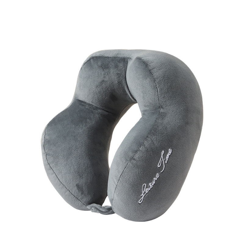 Neck Love U-alakú nyakpárna utazásokhoz – kényelem az autóban, púp alakú dizájn, Crystal Velvet anyag, poliészter rost töltet