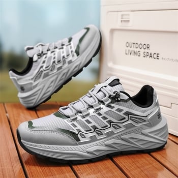 Muške tenisice Dad Shoes s mrežastim gornjim dijelom, gumom, vezanje
