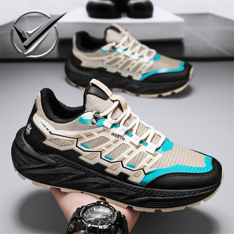 Muške tenisice Dad Shoes s mrežastim gornjim dijelom, gumom, vezanje