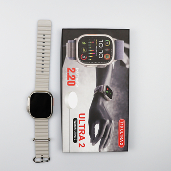 T10 Ultra2 pametni sat — IPS zaslon, vodootporan za svakodnevnu upotrebu, trajanje baterije do 7 dana, mjerenje otkucaja srca, zasićenost kisikom.