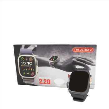 T10 Ultra2 pametni sat — IPS zaslon, vodootporan za svakodnevnu upotrebu, trajanje baterije do 7 dana, mjerenje otkucaja srca, zasićenost kisikom.