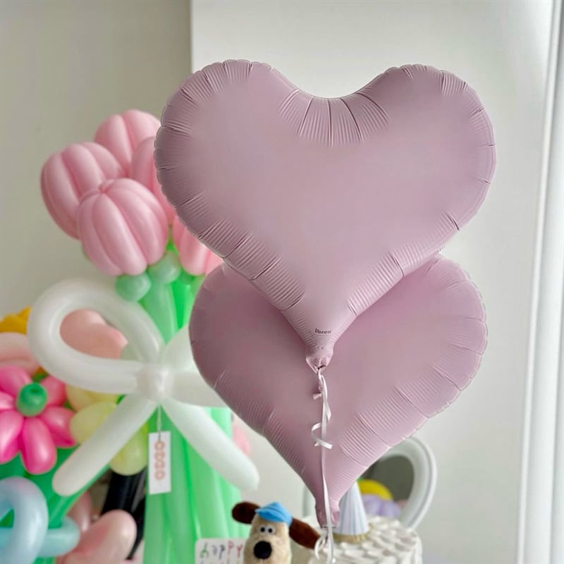 Balon u obliku srca od aluminijske folije — igrački balon, marka: Friends recalling poems