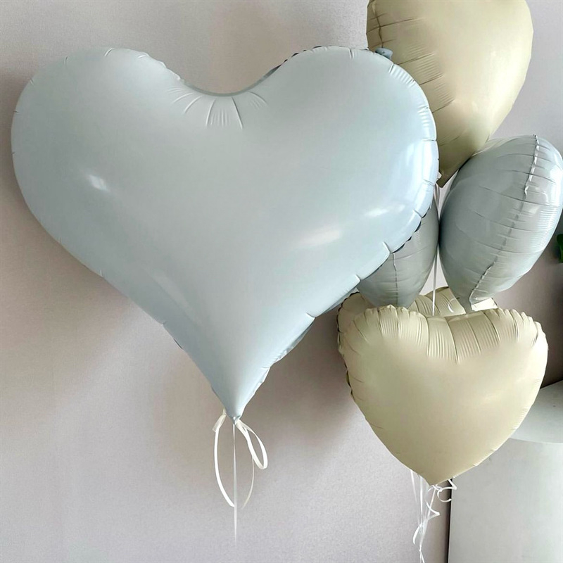 Balon u obliku srca od aluminijske folije — igrački balon, marka: Friends recalling poems