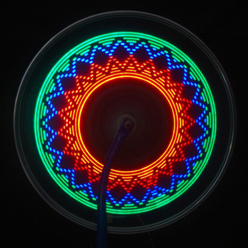 Kerékpár küllő fény, 32 LED, márka Silver Biao, feldolgozási testreszabás: Nem, import: Nem, licencelt magáncímke: Igen