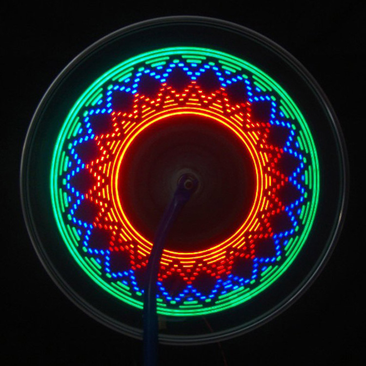 Kerékpár küllő fény, 32 LED, márka Silver Biao, feldolgozási testreszabás: Nem, import: Nem, licencelt magáncímke: Igen