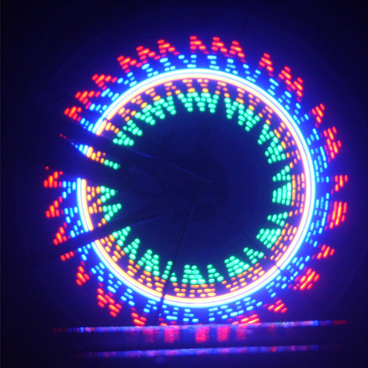 Kerékpár küllő fény, 32 LED, márka Silver Biao, feldolgozási testreszabás: Nem, import: Nem, licencelt magáncímke: Igen