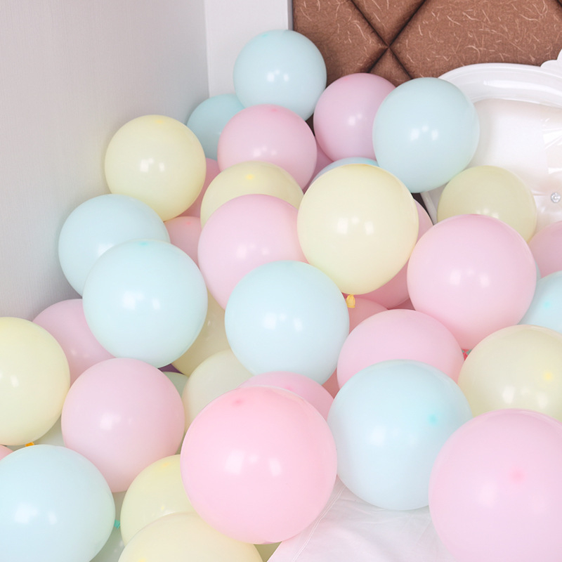 Dekorativni okrugli lateks baloni za svadbenu dekoraciju i dječje proslave; dekorativni balon, okrugli oblik, lateks, bez otiska logotipa