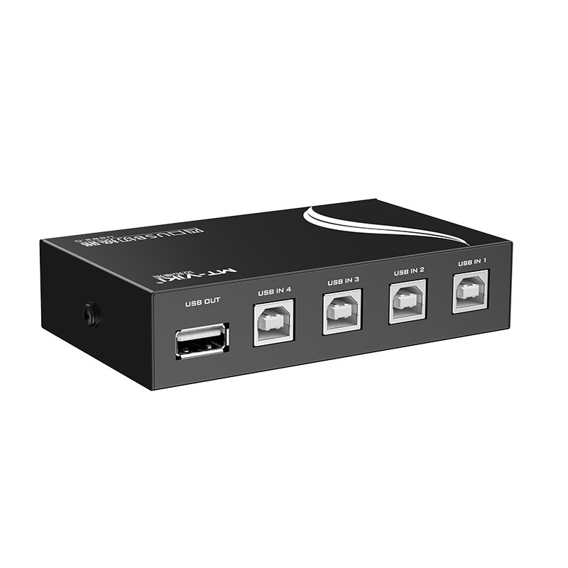 MT-1A4B-CF USB prekidač za dijeljenje pisača, 4 porta, kompatibilan s Windows 7