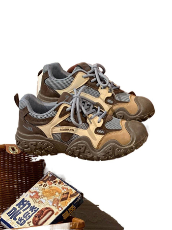 Unisex outdoor planinarske tenisice s velurom na gornjem dijelu, srednje visine, Velcro zatvarač, zaštita od udara