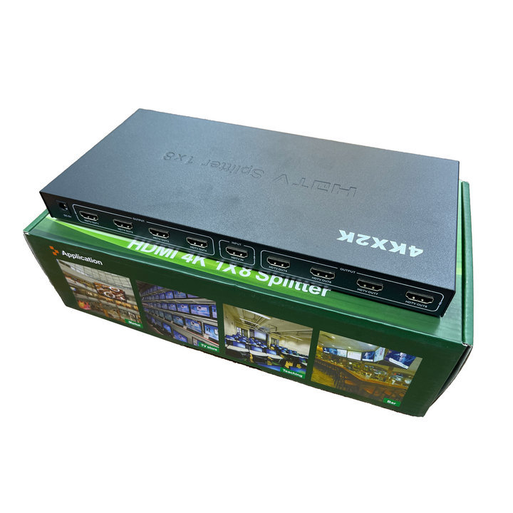 Qiulink HDMI razdjelnik — Višestruki izlazi 1x2/1x4/1x8/1x16, 4K2K
