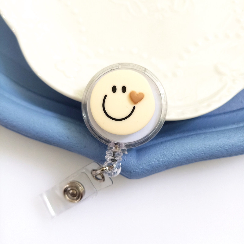 Lančić za identifikacijsku karticu medicinskih djelatnika s teleskopskim klipom i Easy Pull Buckle, duljina 65 cm, širina 3,2 cm, bez logotipa