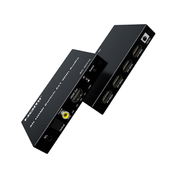 HDMI prekidač 4 ulaza 1 izlaz, audio de-embedding, podrška za 8K60Hz, model HDCN4-1