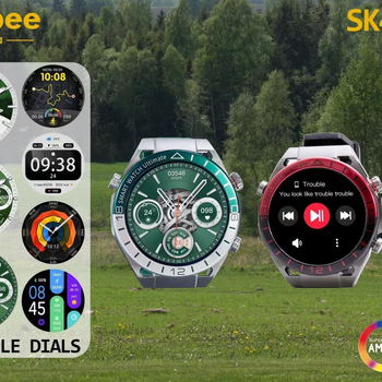 Pametni sat s AMOLED zaslonom, Bluetooth pozivi, NFC, praćenje otkucaja srca i sna.