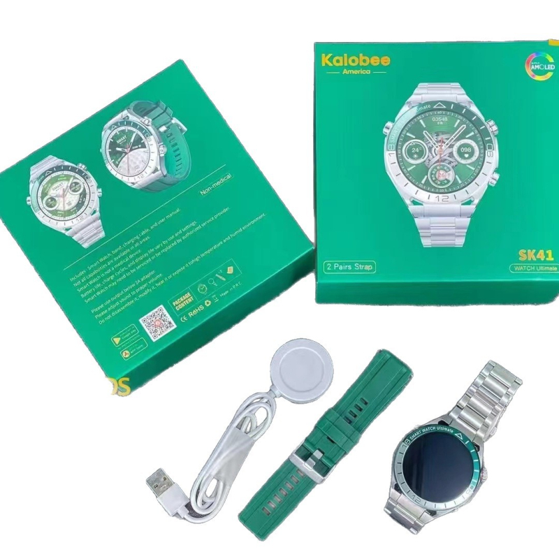 Pametni sat s AMOLED zaslonom, Bluetooth pozivi, NFC, praćenje otkucaja srca i sna.