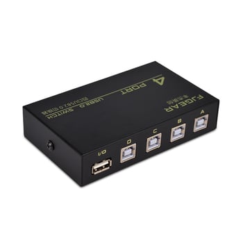 USB prekidač za dijeljenje pisača, 4 porta, ručno prebacivanje