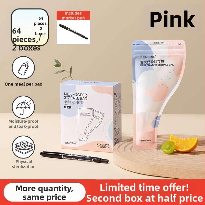 Beta Peptide Kutija za skladištenje mliječnog praha - prijenosna, zatvorena, za putovanja, za novorođenčad do 3 godine