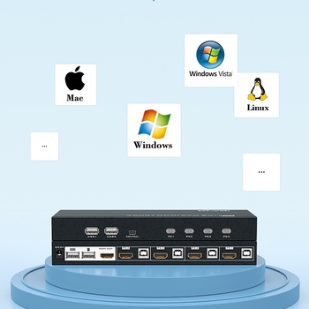 Maxtor vimo MT-HK401 HDMI KVM prekidač za više računala (Model MT-HK401, Kod proizvoda 7777)