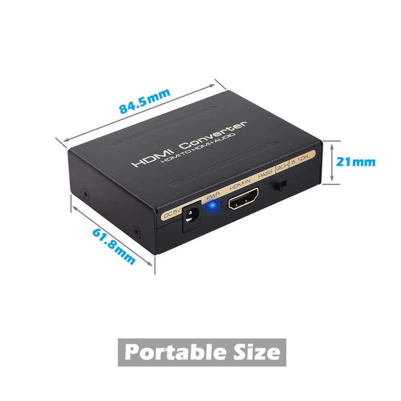 HDMI na HDMI prekidač/rozdjelnik, 4K rezolucija, za TV