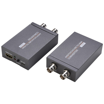 Convertor video NK-T8: AHD/TVI/CVI/CVBS către HDMI, Loop-Out, 1080P