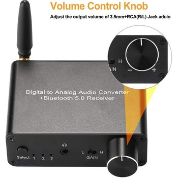 DAC audio konverter, model Tzzmn03, zvučni prekidač, daljinsko buđenje, upravljanje napajanjem, 2020