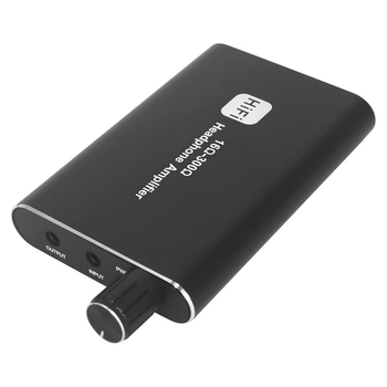 Amplificator portabil pentru căști, sunet Hi-Fi, zgomot scăzut și amplificare bas — alimentare USB, cablu USB 0,97 m, model Audio Regulator, Brand You Hong