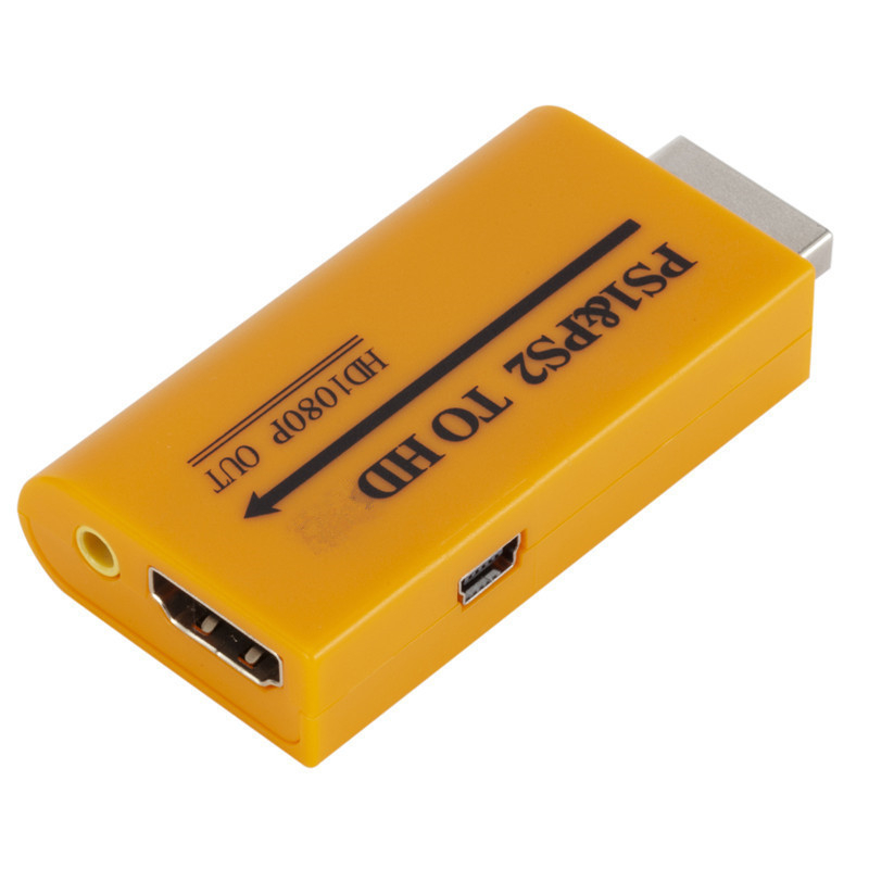 PS1/PS2 HDMI adapter za igrane konzole, 1080P napajanje putem USB