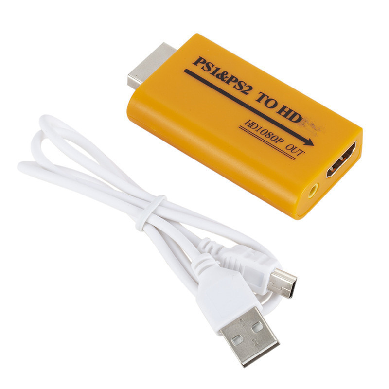 PS1/PS2 HDMI adapter za igrane konzole, 1080P napajanje putem USB