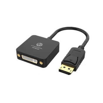 Choseal DisplayPort–ról HDMI/VGA/DVI-ra többkimenetű adapter aranyozott csatlakozókkal, 1920x1080 felbontás, 0,15 m kábel, modellek QD6331/32/33