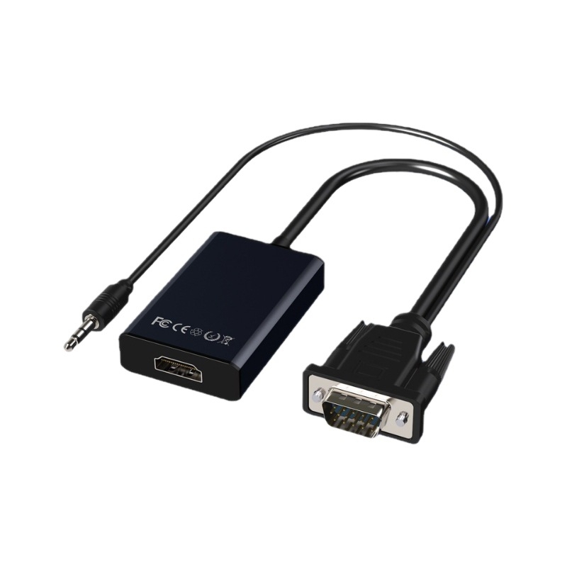 VGA na HDMI pretvarač s audio, napajanje, 1080P za TV