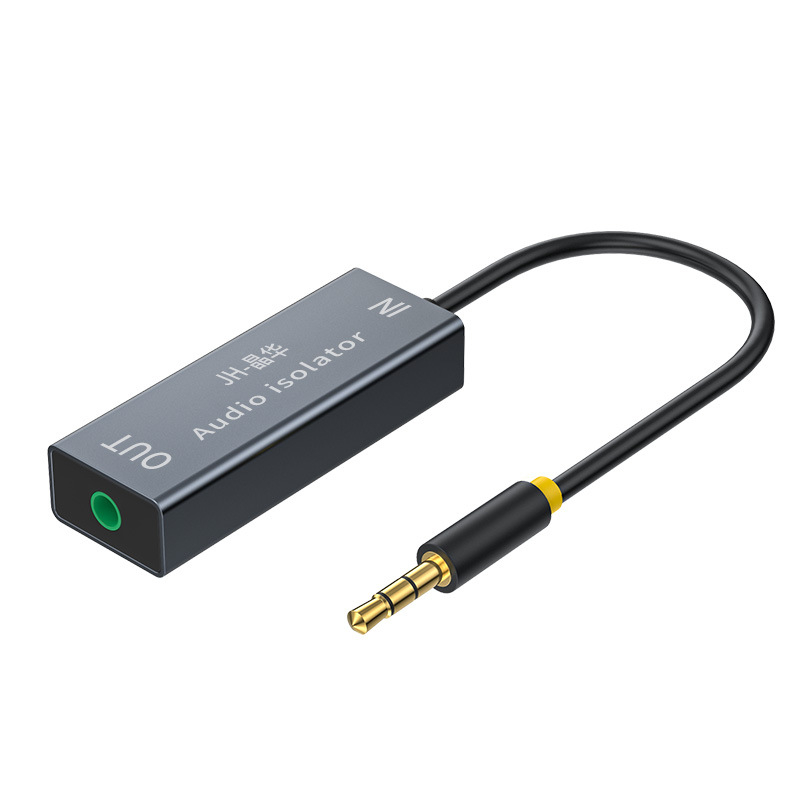 Jinghua Z100 Audio Adapter za Liniju s Izolacijom Šuma Zajedničkog Uzemljenja, 10 cm Kabel