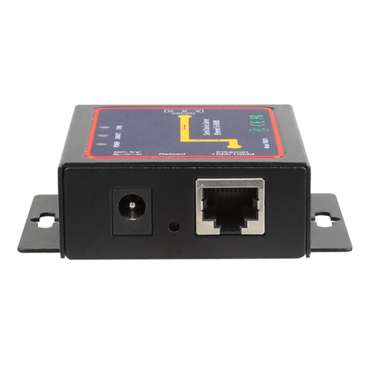 TXB021 Server RS485 pentru port serial — adaptor Ethernet industrial cu suport Modbus TCP/RTU, compatibil Windows 7