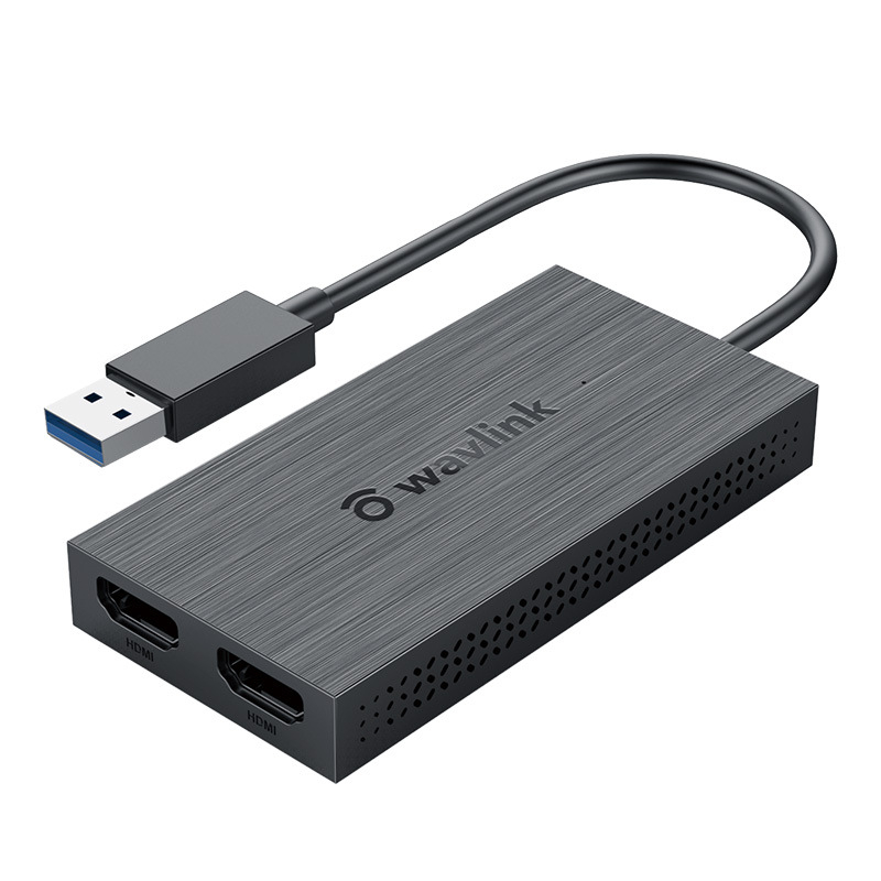 Adaptor USB 3.0 către HDMI cu ieșire duală - 4K UHD, compatibil Windows și Mac, model UG7602H