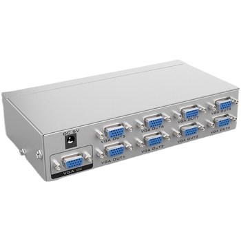 VF208 VGA splitter 1×8, visoka definicija signala, 1 ulaz/8 izlaza