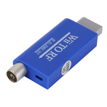 Wii to RF TV signal converter adapter, model Wii to rf, standardna duljina kabela, podržano napajanje