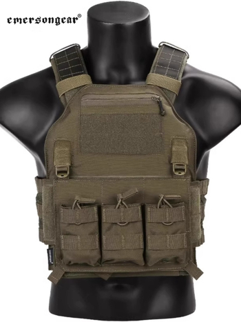 Taktička vest s Cordura 500D, Kamuflažni uzorak, Em7362, prozračna, vodootporna, otporna na habanje i vjetrovita
