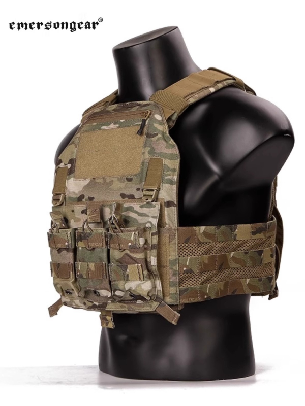 Taktička vest s Cordura 500D, Kamuflažni uzorak, Em7362, prozračna, vodootporna, otporna na habanje i vjetrovita