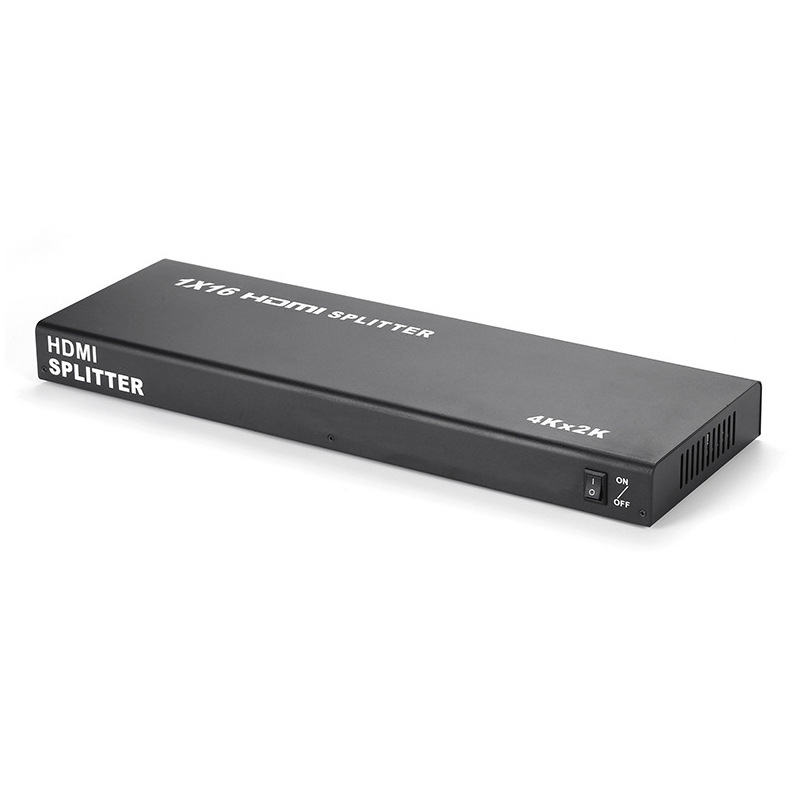 HDMI razdjelnik 1×16, model E10200510, podržava 4K×2K, Windows 7 kompatibilan, upravljanje napajanjem