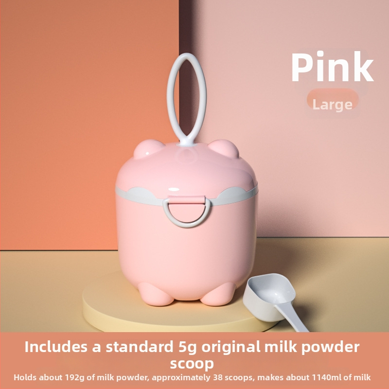 Kutija za bebine mlijeko u prahu, dvostruki sloj dizajn, brend Tired, pogodna od rođenja do 3 godine