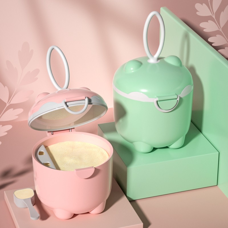 Kutija za bebine mlijeko u prahu, dvostruki sloj dizajn, brend Tired, pogodna od rođenja do 3 godine