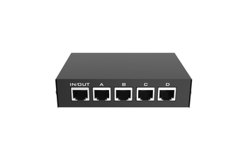 Krypton WQW-401 comutator RJ45 de 4 porturi, distribuție 4 intrări 1 ieșire, suport Windows XP, Wake-up de la distanță neacceptat, managementul energiei neacceptat