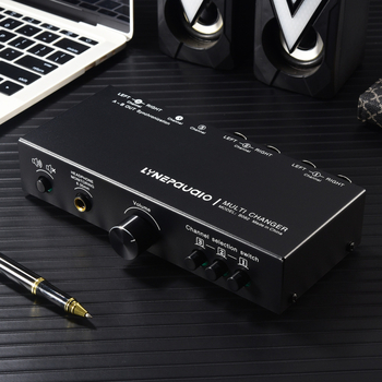 3x3 bemenet/kimenet, teljesen kiegyensúlyozott jelkapcsoló forrás hangerő-szabályozással – Modell B082