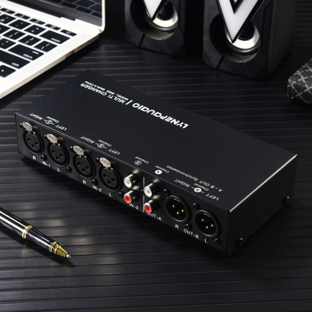 3x3 bemenet/kimenet, teljesen kiegyensúlyozott jelkapcsoló forrás hangerő-szabályozással – Modell B082