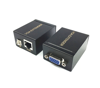 Extensor VGA până la 60 m, transmisie VGA prin cablu de rețea, rezoluție 1080p, OEM disponibil