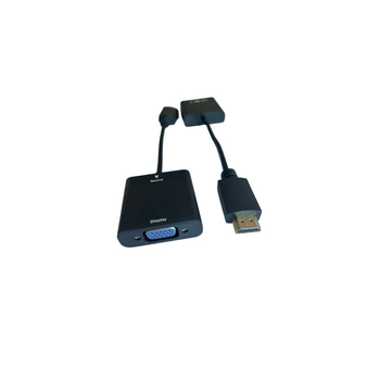 PCT adaptor/converter HDMI către VGA pentru laptopuri și proiectoare – 1920x1080P, 15 cm cablu, model HDMI to VGA, HVA12