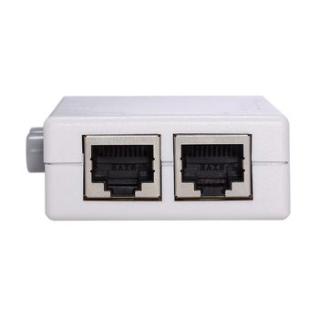 MT-RJ45-2M întrerupător/switch cu două porturi (versiune mini), model MT-RJ45-2M, lansat în 2013, Windows 7 compatibil, OEM disponibil