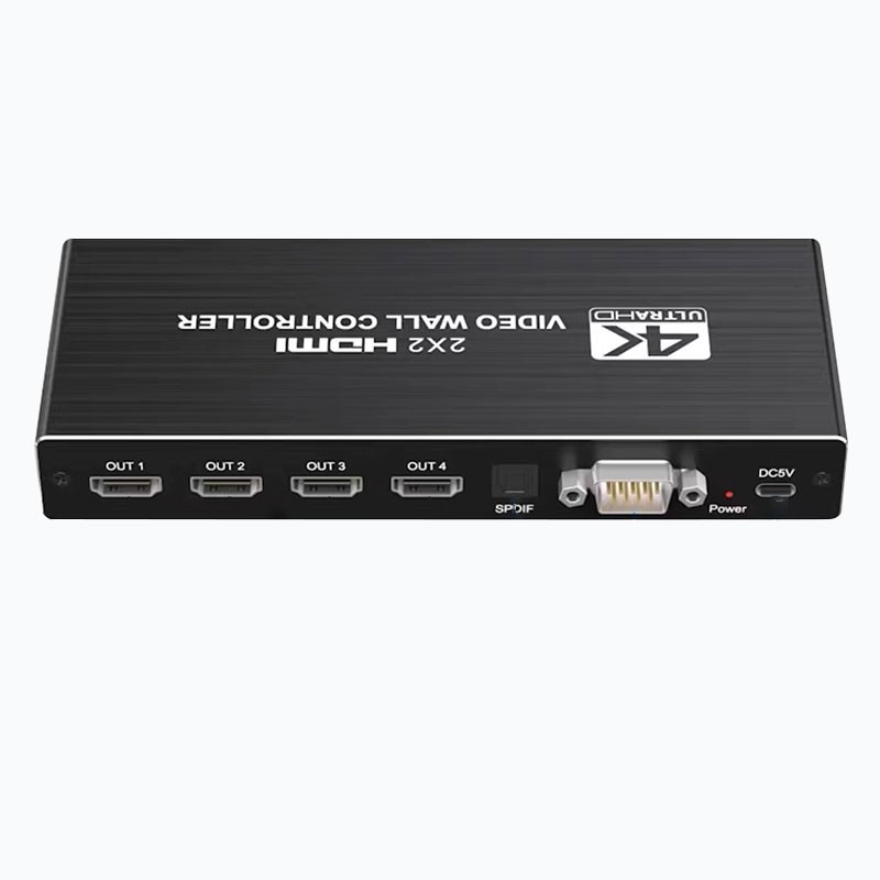 Comutator HDMI distribuție video OZJP1, rezoluție 1920x1080, control compatibil Windows, include splitter, sursă de alimentare, telecomandă