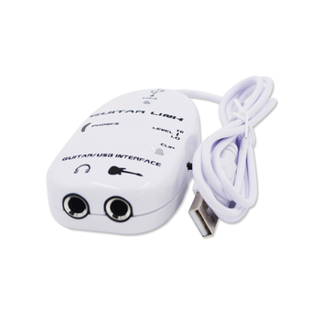 Cablu USB pentru chitară pentru înregistrare pe calculator (Guitar effector, cablu USB, model 2020, Wake-up de la distanță nu este acceptat, Administrarea energiei nu este acceptată)