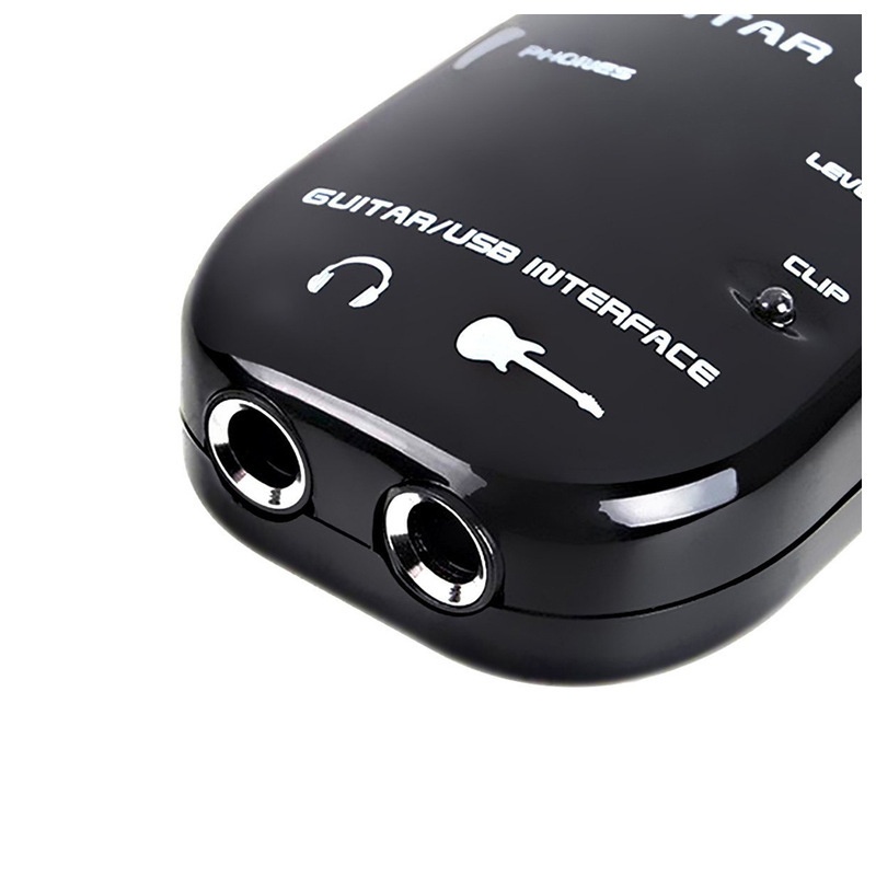 Cablu USB pentru chitară pentru înregistrare pe calculator (Guitar effector, cablu USB, model 2020, Wake-up de la distanță nu este acceptat, Administrarea energiei nu este acceptată)