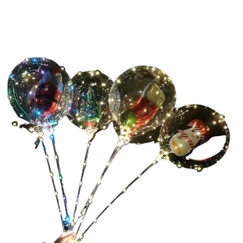 Balon rotund din hârtie, fără imprimare a logo-ului; potrivit pentru Crăciun și Anul Nou.