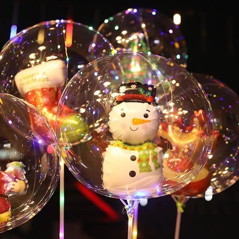 Balon rotund din hârtie, fără imprimare a logo-ului; potrivit pentru Crăciun și Anul Nou.